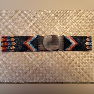 Stretchy Beaded Belt